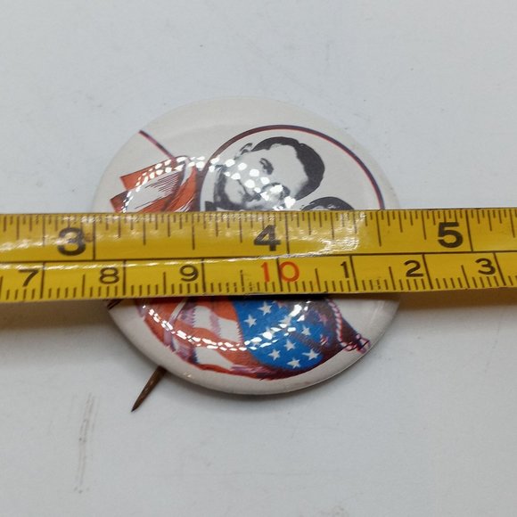 George Wallace Pin Pinback Button Brooch 1970s Presidential Political Democratic - Picture 5 of 9